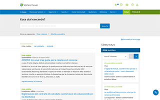 navigazione home page